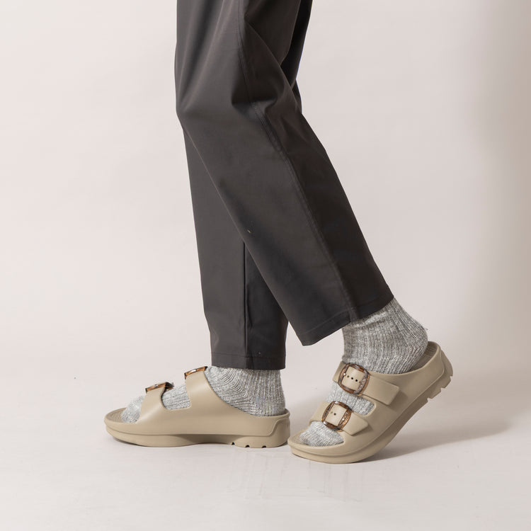 TELIC | テリック　Begin別注 for green lebel reraxing ダブルバックル2 スケルトン