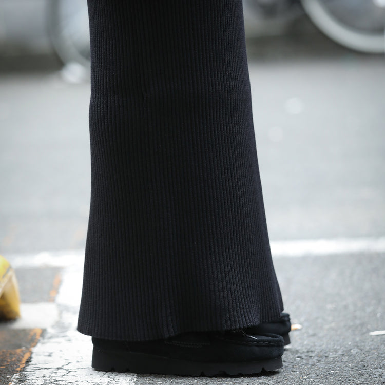 BATONER | バトナ―　LaLa Begin別注 SOLID WOOL RIB SKIRT