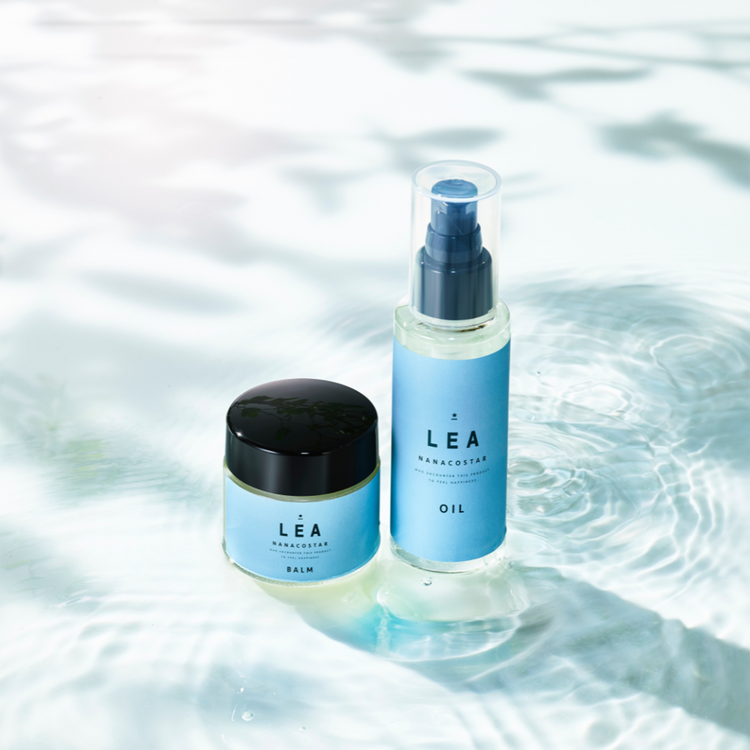 シアバターを配合した「LEA MAKE BALM」も展開中