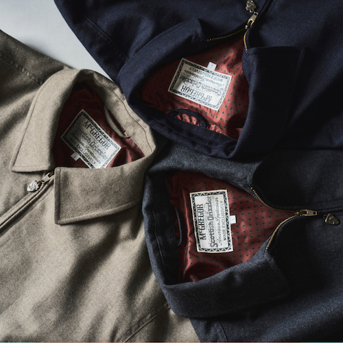 McGREGOR | マックレガー　Wool Saxony DRIZZLER