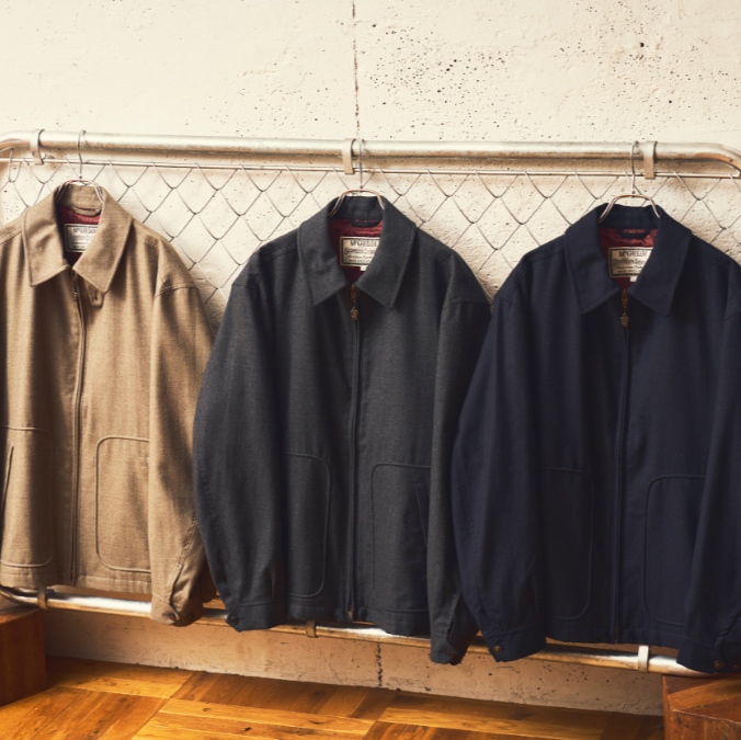 McGREGOR | マックレガー　Wool Saxony DRIZZLER