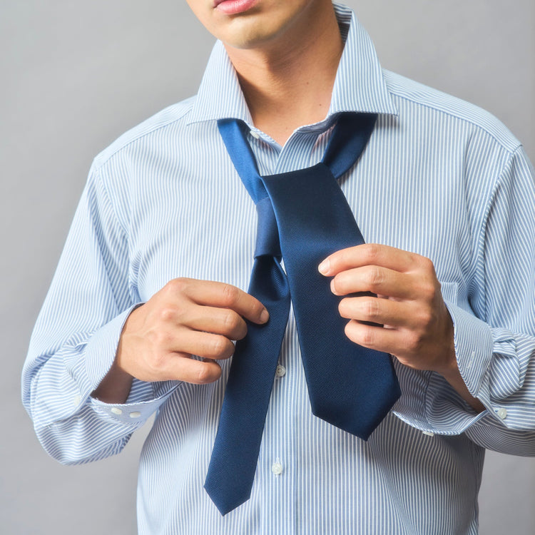 FAIRFAX | フェアファクス　Begin別注 レップソリッドネクタイ