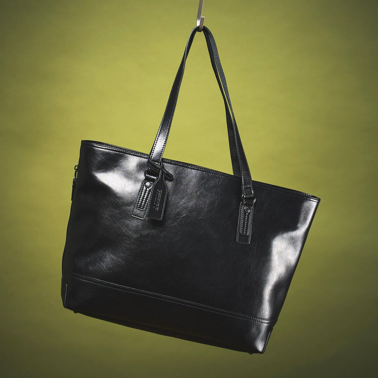 DOUBLES | ダブルス　撥水 ボンデッドレザーファイバトートバッグ