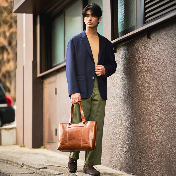 DOUBLES | ダブルス　レザートートバッグ