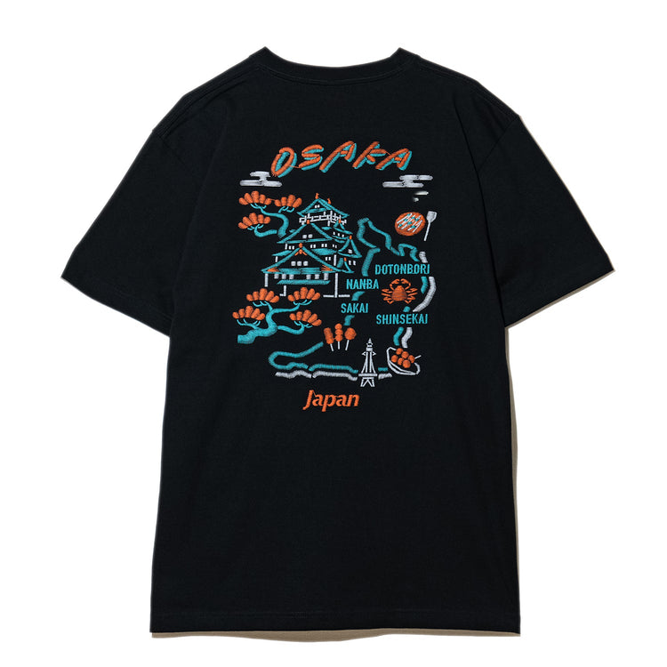(黒)Osaka No.04 大阪ノ地図