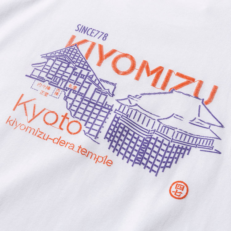(白)Kyoto No.05 清水寺 バックプリント