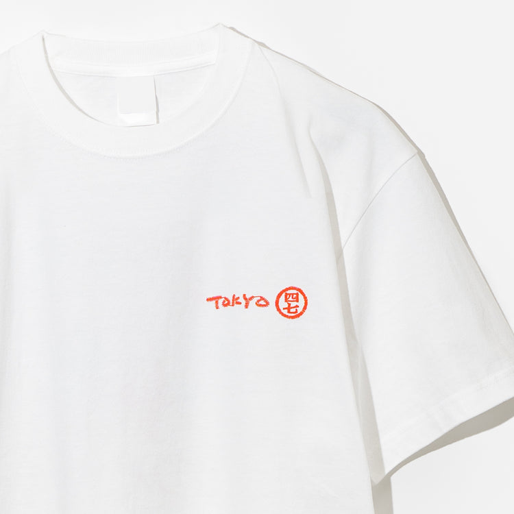 (白)Tokyo No.03 東京タワー 胸元プリント