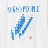(白)Tokyo No.08 サラリーマン バックプリント