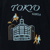 (黒)Tokyo No.07 銀座 バックプリント