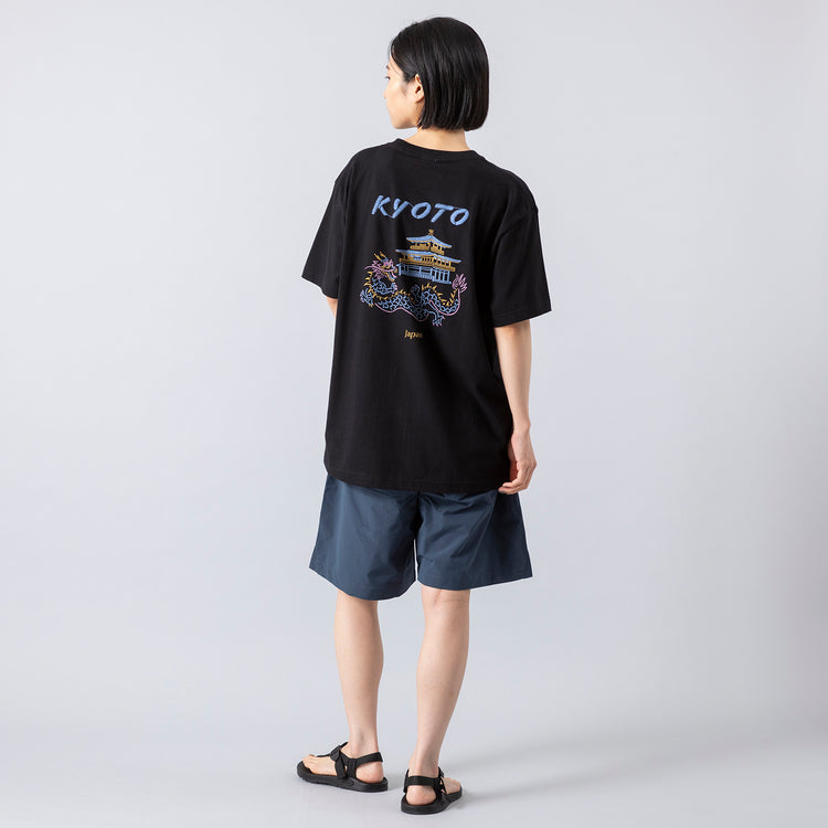 着用サイズM (モデル身長163cm),meltumのSCOTCHGARD WIDE SHORTS|ChacoのWボーディー,https://market.e-begin.jp/products/bei_mlt1169q_lala|https://market.e-begin.jp/products/af_cha0736o_lala