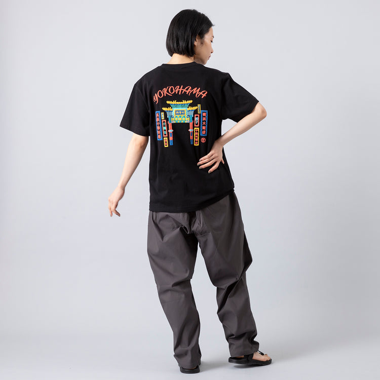 着用サイズM (モデル身長163cm),meltumのSORONA® CLIMBING TECH PANTS|ChacoのWボーディー,https://market.e-begin.jp/products/bei_mlt1170q_lala|https://market.e-begin.jp/products/af_cha0736o_lala