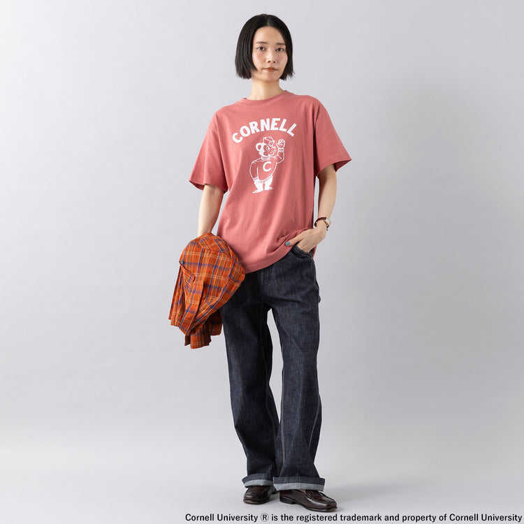 モデル身長165cm,FIDELITYのPLAID O/P SHIRT|caquのオールドぺインターパンツ|MATOWのTsuki 朧月 -おぼろづき- / スクエア ローズゴールド レザー,https://market.e-begin.jp/products/smn_fdl0348s_lala|https://market.e-begin.jp/products/tan_caq0276p_lala|https://market.e-begin.jp/products/bey_mtw0357s_lala