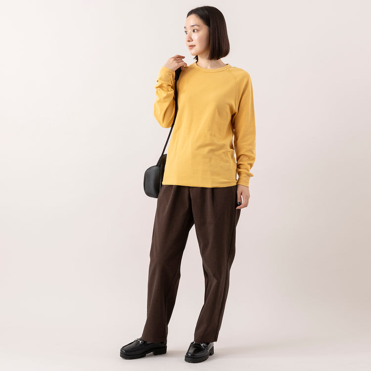 モデル身長163cm,gym masterのダブルフェイス クルーネック|DiuのLilio,https://market.e-begin.jp/products/grd_gym1194s_lala|https://market.e-begin.jp/products/cil_diu1167s_lala