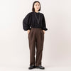 モデル身長163cm,MANONのGATHER SLEEVE LS TEE|rapiécageの1TOPガラスパールネックレス,https://market.e-begin.jp/products/mks_mnn1173s_lala|https://market.e-begin.jp/products/rdx_rpc0795s_lala