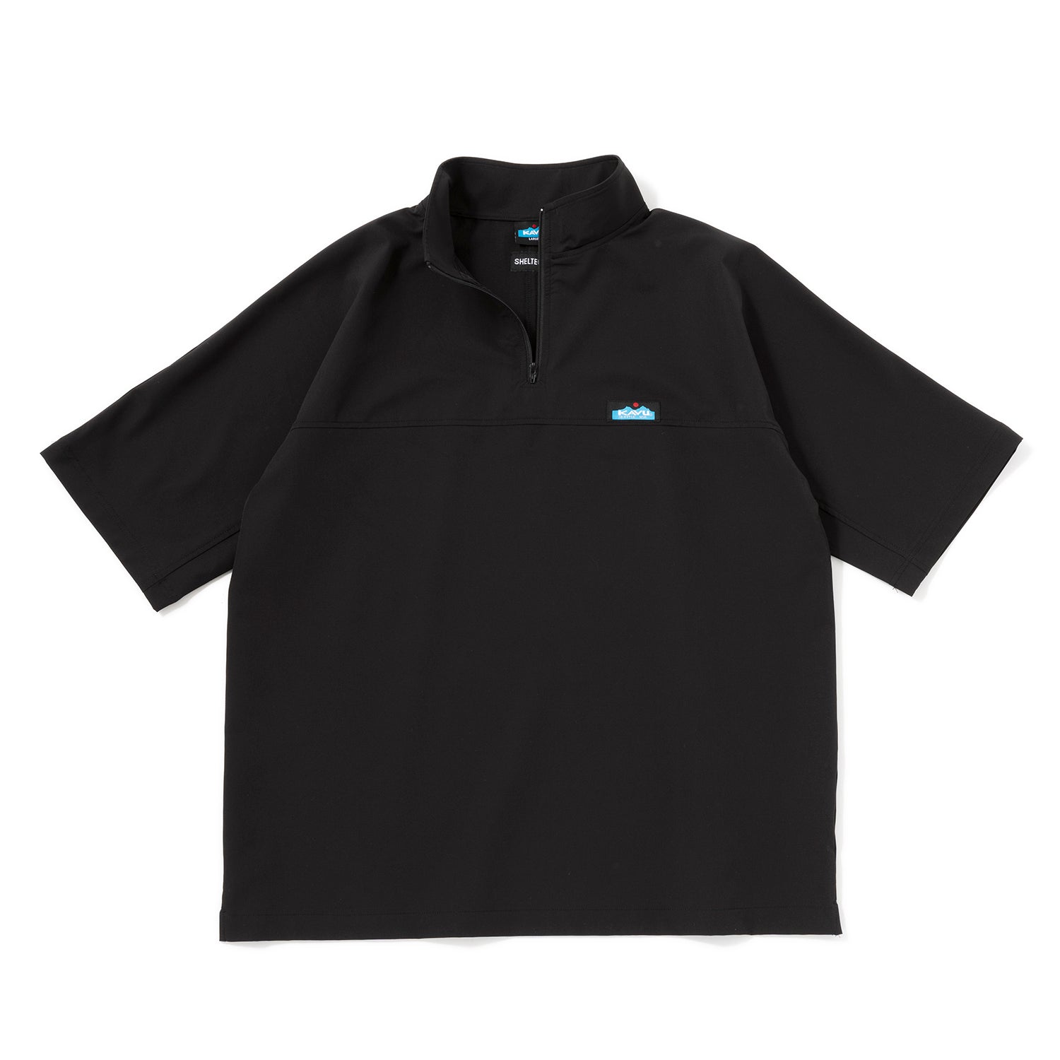 KAVU | カブー シェルテックハーフジップシャツ