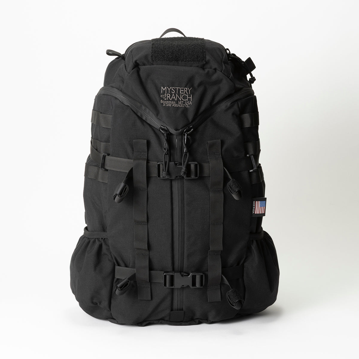 MYTSTERY RANCH ミステリーランチ 3 DAY ASSAULT CL Mystery Ranch 3-Day Assault Cl Backpack Black US Made Used