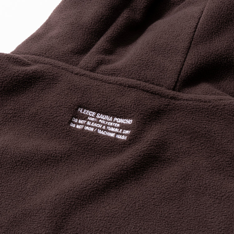 FreshService | フレッシュサービス　FLEECE SAUNA PONCHO