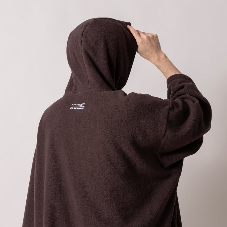 FreshService | フレッシュサービス　FLEECE SAUNA PONCHO
