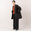 モデル身長163cm,seesetの両A面アウター|lelillのハイテクワッフルニット|UNIVERSAL OVERALLの2TUCK WIDE STRAIGHT PANTS|rapiécageのメタルボールチョーカー,https://market.e-begin.jp/products/tka_sst1213s_lala|https://market.e-begin.jp/products/ana_lel1248s_lala|https://market.e-begin.jp/products/dre_uni1061s_lala|https://market.e-begin.jp/products/rdx_rpc0794s_lala