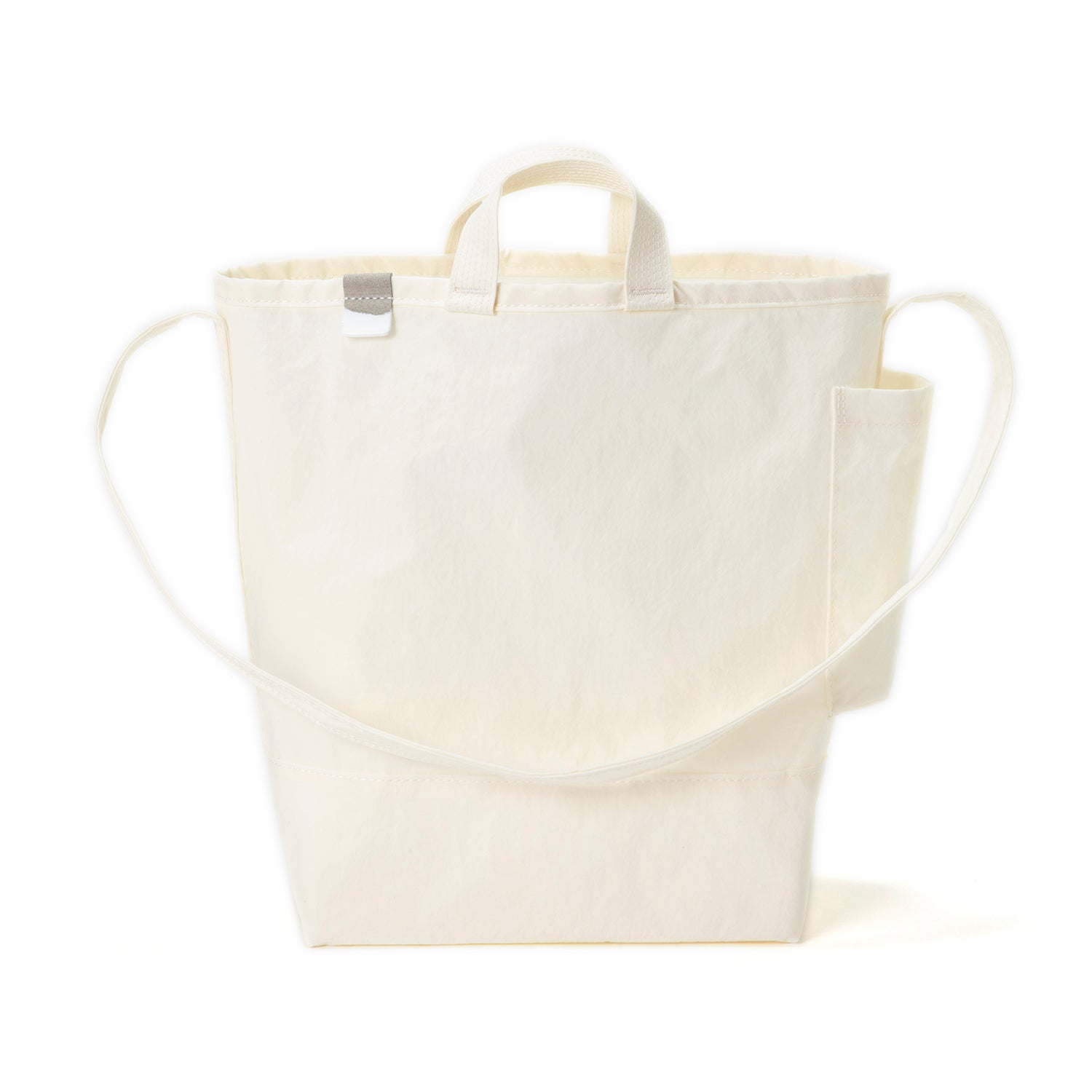 新品アヌンフォルドANUNFOLDSIDEPOCKET PTGRAYトートバッグ SIDE POCKET