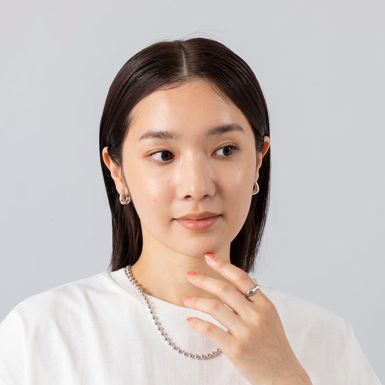 ,4quinceの5mmボールチェーンマンテルネックレス|4quinceのワンタッチドロップピアス,https://market.e-begin.jp/products/arc_4qu1040q_lala|https://market.e-begin.jp/products/arc_4qu1044q_lala