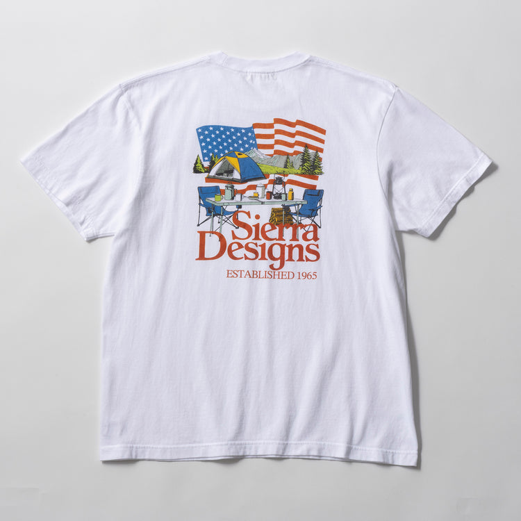 SIERRA DESIGNS | シエラデザインズ　AMERICAN CAMPING STYLE TEE