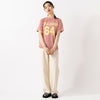 モデル身長165cm,caquのFS linen wide boy`s|Organic handloomのGURKHA PLATFORM,https://market.e-begin.jp/products/tan_caq0390u_lala|https://market.e-begin.jp/products/sed_ogh0417u_lala