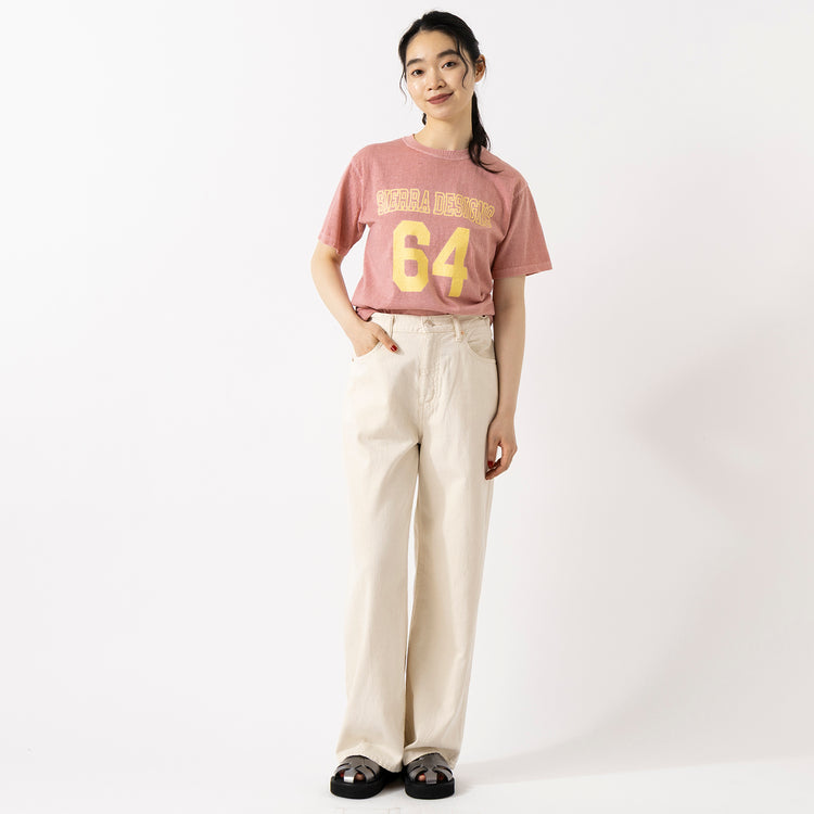 モデル身長165cm,caquのFS linen wide boy`s|Organic handloomのGURKHA PLATFORM,https://market.e-begin.jp/products/tan_caq0390u_lala|https://market.e-begin.jp/products/sed_ogh0417u_lala