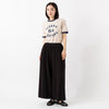 モデル身長163cm(ロング丈着用),SIERRA DESIGNSの64 RINGER TEE|GLENFIELDのシャークソールグルカサンダル,https://market.e-begin.jp/products/arg_sie0498u_lala|https://market.e-begin.jp/products/jal_gfd0391q_lala