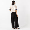 モデル身長163cm(ロング丈着用),SIERRA DESIGNSの64 RINGER TEE|GLENFIELDのシャークソールグルカサンダル,https://market.e-begin.jp/products/arg_sie0498u_lala|https://market.e-begin.jp/products/jal_gfd0391q_lala