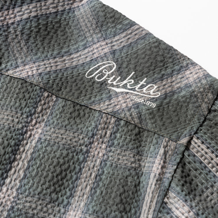 BUKTA | バクタ　スナップボタン5分袖シャツ