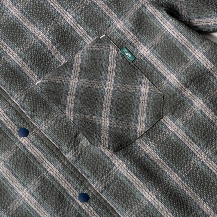 BUKTA | バクタ　スナップボタン5分袖シャツ