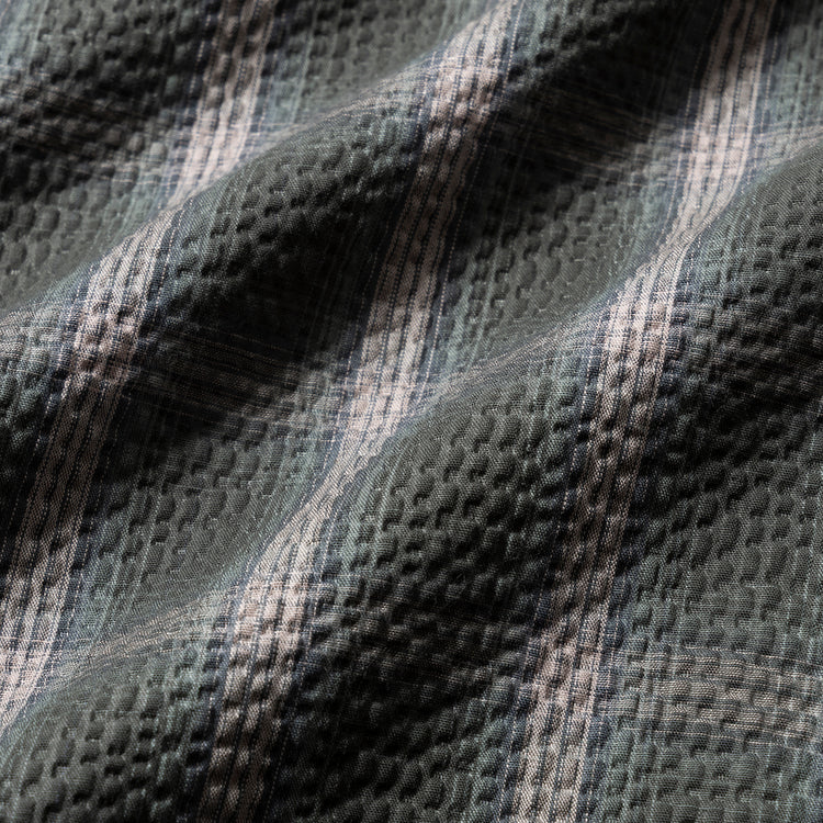 BUKTA | バクタ　スナップボタン5分袖シャツ