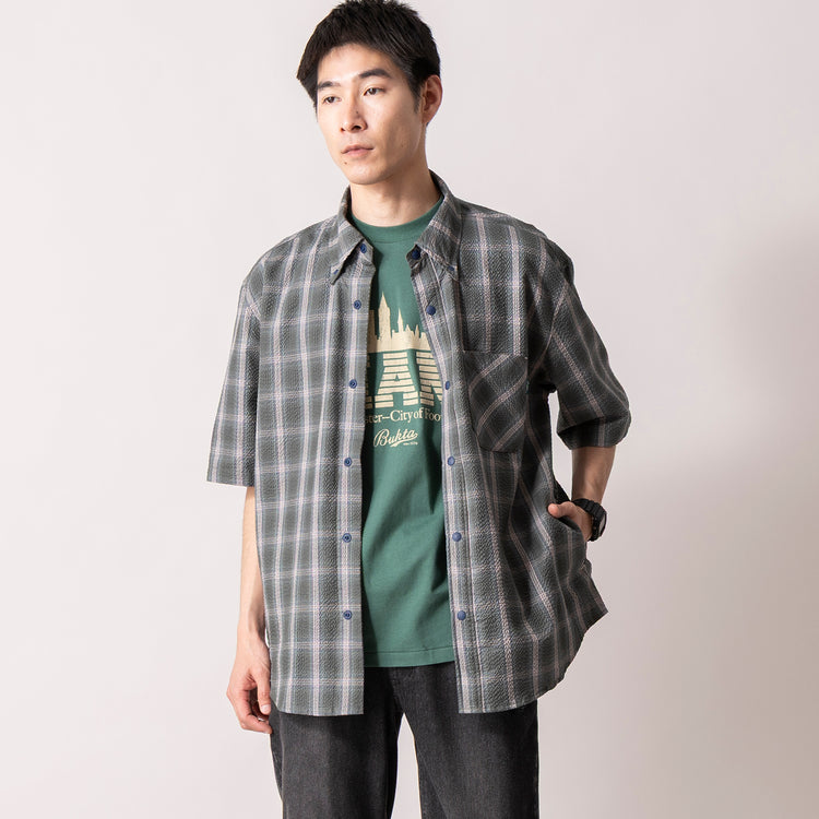 着用サイズ L(モデル身長180cm)