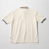 BUKTA | バクタ 速乾ラインリブ5分袖ポロシャツ