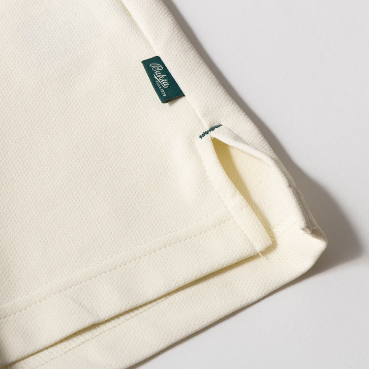 BUKTA | バクタ　速乾ラインリブ5分袖ポロシャツ