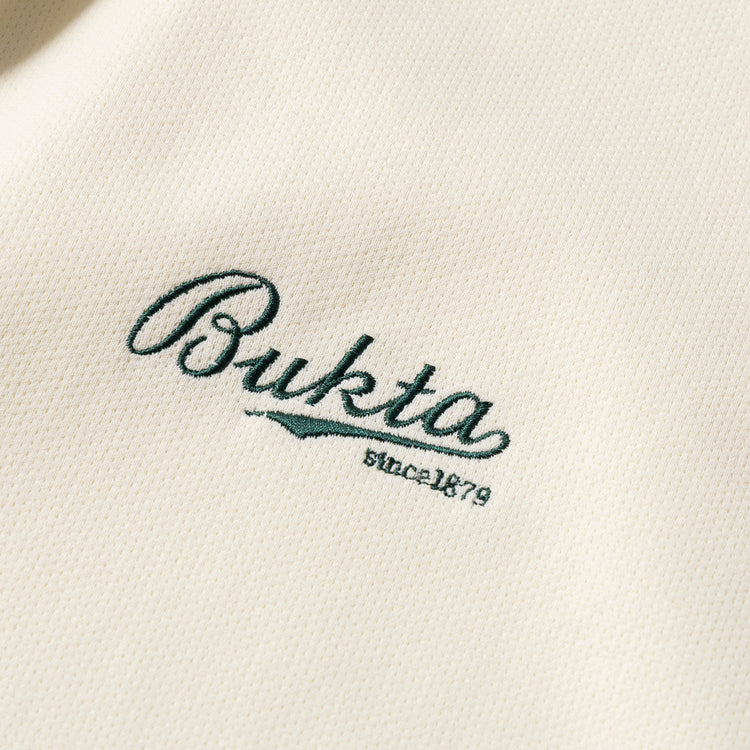 BUKTA | バクタ　速乾ラインリブ5分袖ポロシャツ