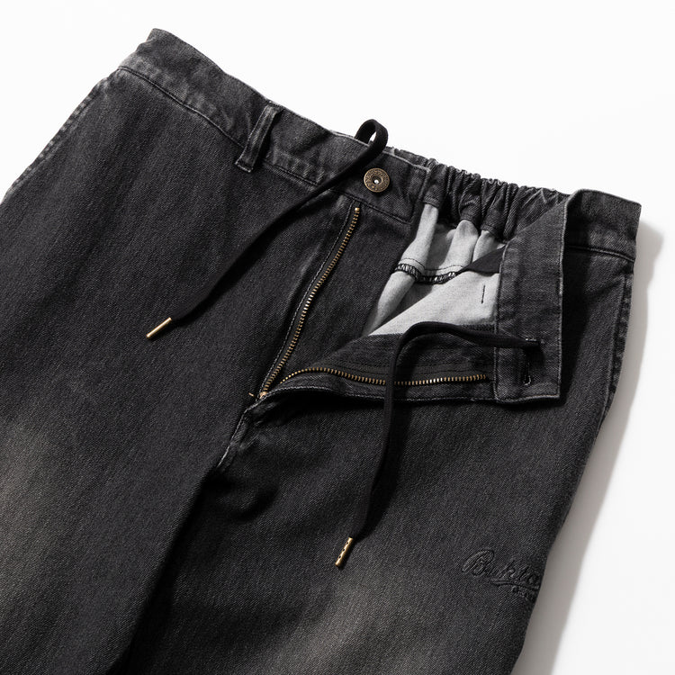 BUKTA | バクタ　イージーデニムスラックスパンツ