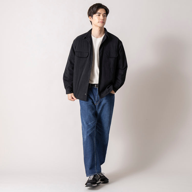 モデル身長180cm (Lサイズ着用)