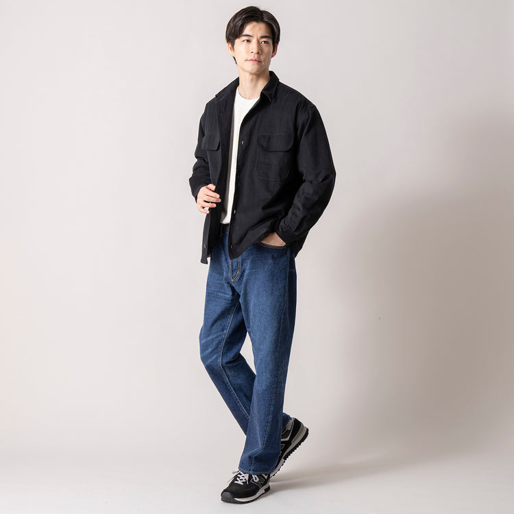 モデル身長180cm (Lサイズ着用)