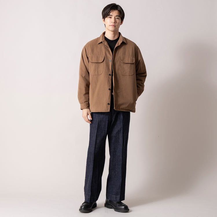 モデル身長180cm (Lサイズ着用)