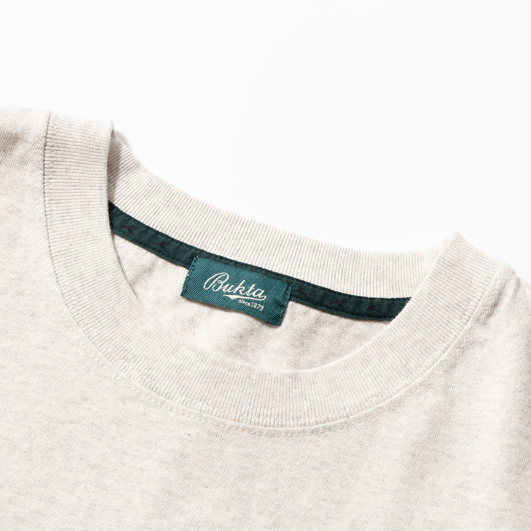 BUKTA | バクタ　ヘビー天竺ロゴロンTEE