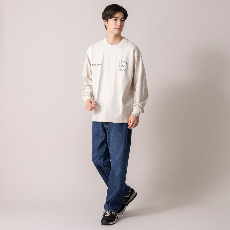 モデル身長180cm (Lサイズ着用)