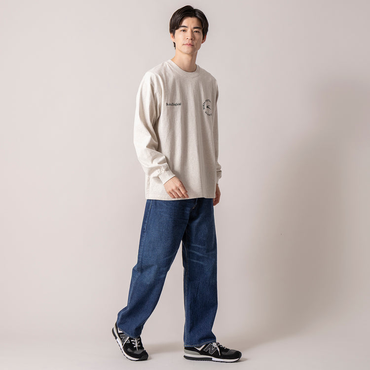 モデル身長180cm (Lサイズ着用)