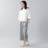 モデル身長160cm,MANONのHALF SLEEVE TEE|MALIBU SANDALSのZUMA LX RECYCLED,https://market.e-begin.jp/products/mks_mnn0427s_lala|https://market.e-begin.jp/products/sed_mls0443s_lala