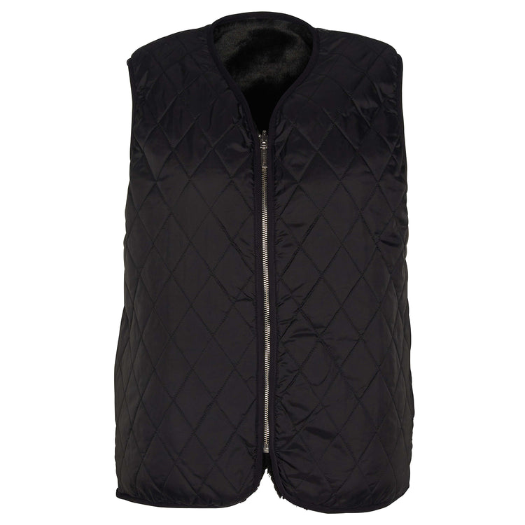 Barbour | バブアー　women's quilted fur gilet