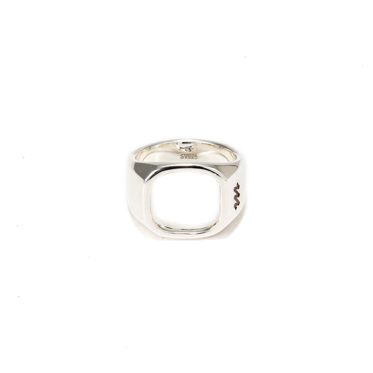 meltum | メルタム　SIGNET OPEN RING