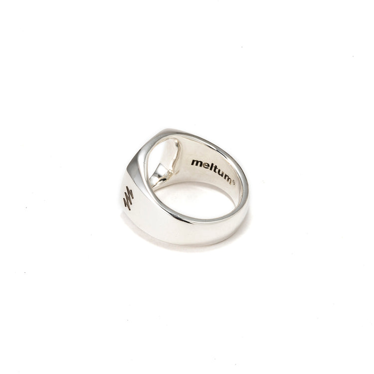 meltum | メルタム　SIGNET OPEN RING