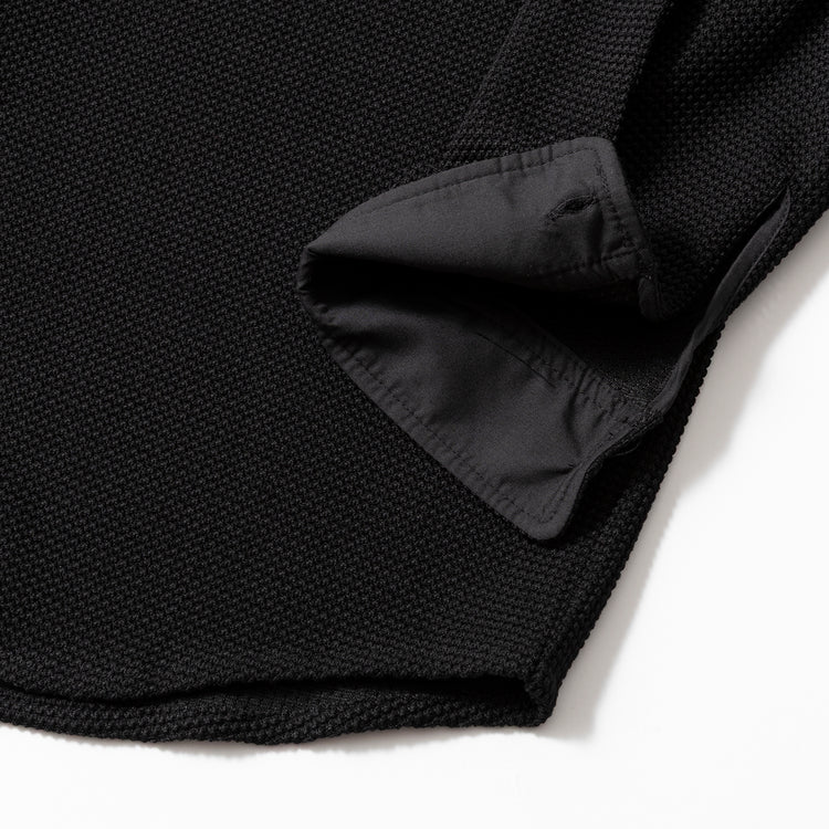 ALLOWED TO UNFOLD | アロウド トゥ アンフォールド　ラッセルドビー バンドカラーシャツ