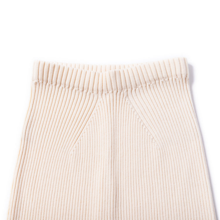 BATONER | バトナ―　LaLa Begin別注 SOLID WOOL RIB SKIRT